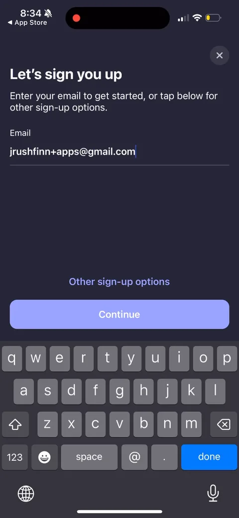 Simple Fitness onboarding screen 11