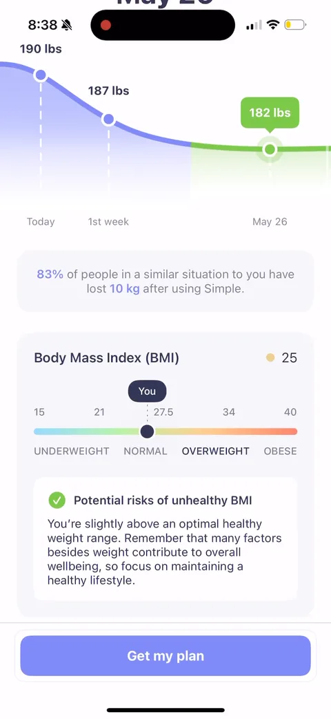 Simple Fitness onboarding screen 133