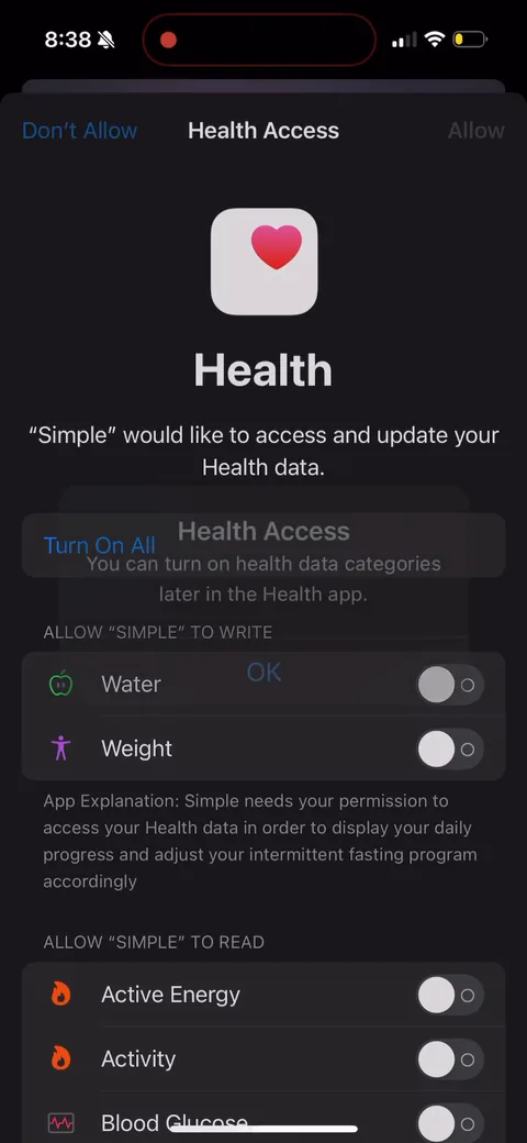 Simple Fitness onboarding screen 153