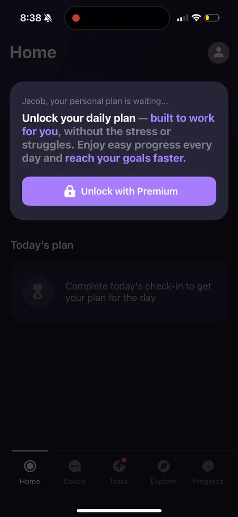 Simple Fitness onboarding screen 158: After the first paywall you hit 'your personal plan is waiting,' then a second paywall