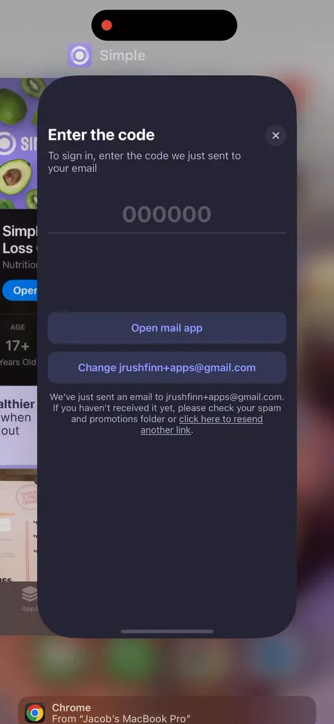 Simple Fitness onboarding screen 18