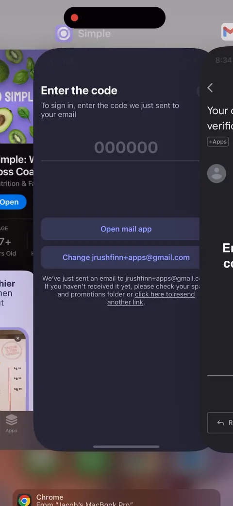Simple Fitness onboarding screen 43