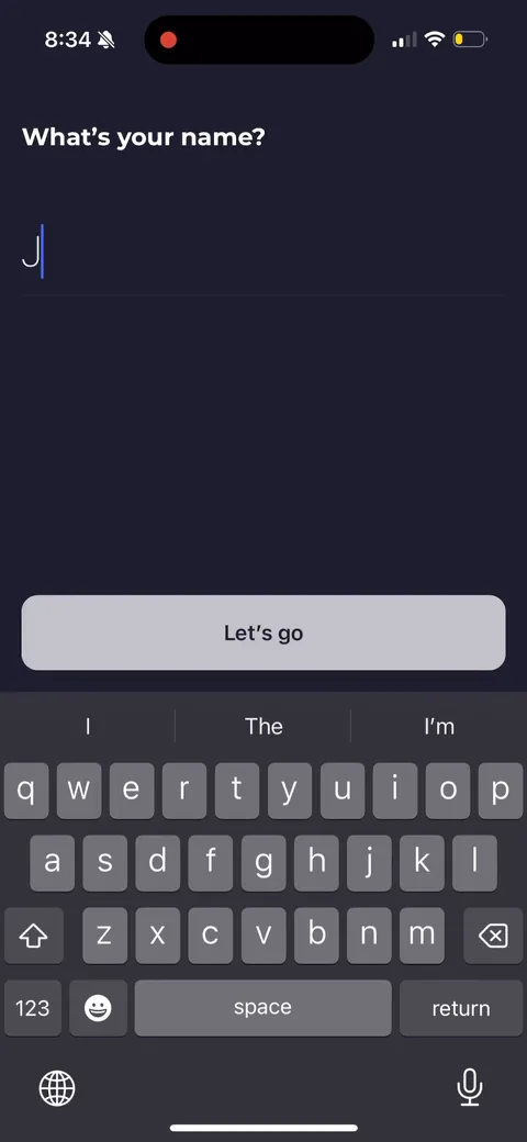 Simple Fitness onboarding screen 47