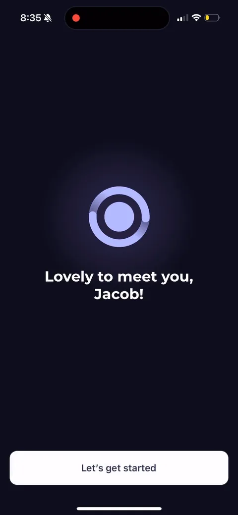 Simple Fitness onboarding screen 50