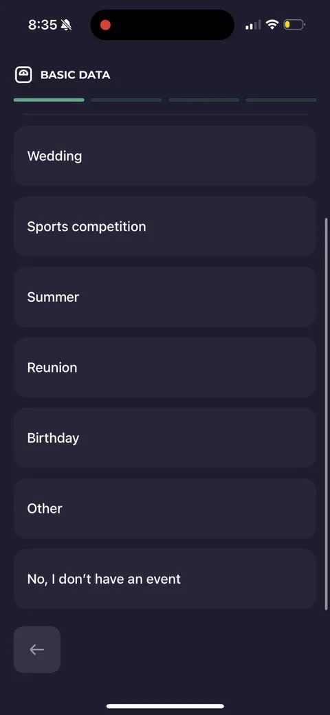 Simple Fitness onboarding screen 65