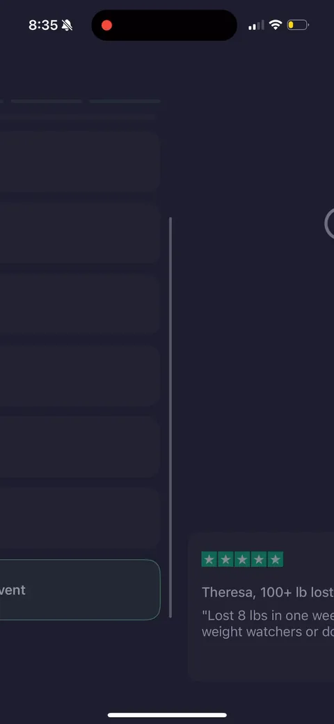Simple Fitness onboarding screen 66