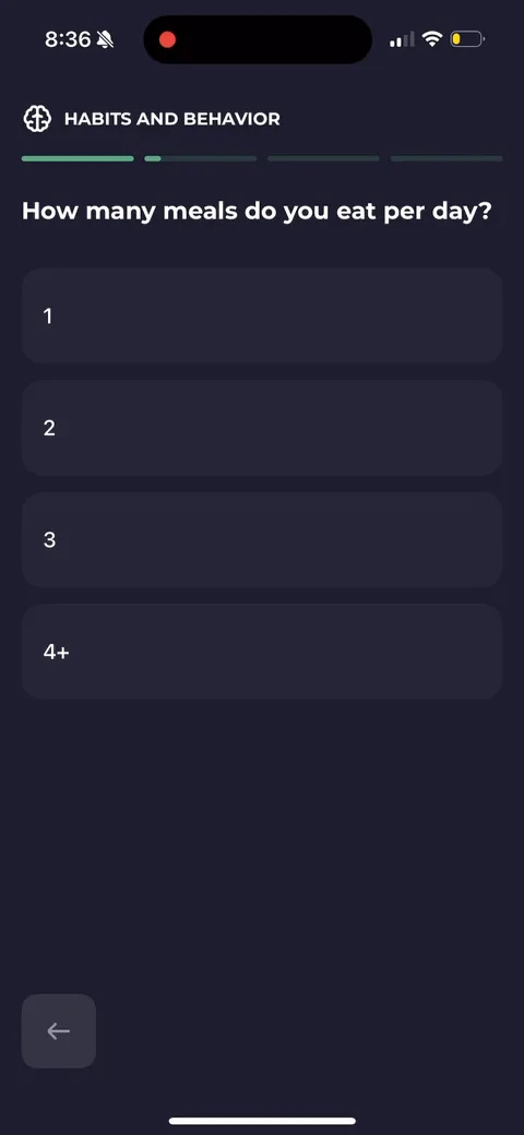 Simple Fitness onboarding screen 70
