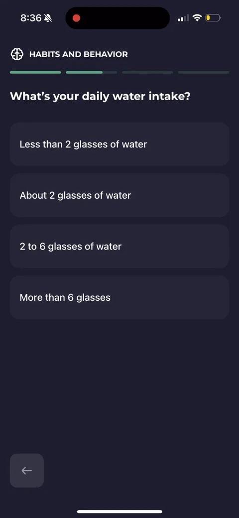 Simple Fitness onboarding screen 75