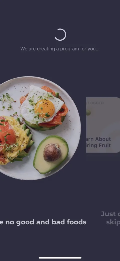 Simple Fitness onboarding screen 86