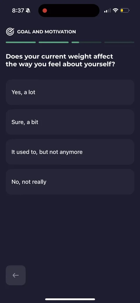 Simple Fitness onboarding screen 97