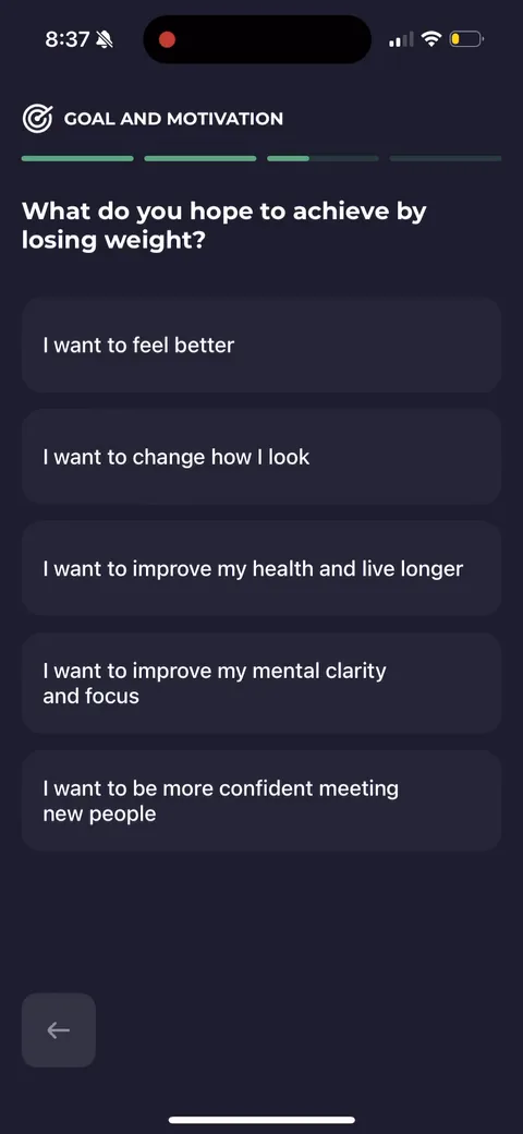 Simple Fitness onboarding screen 98