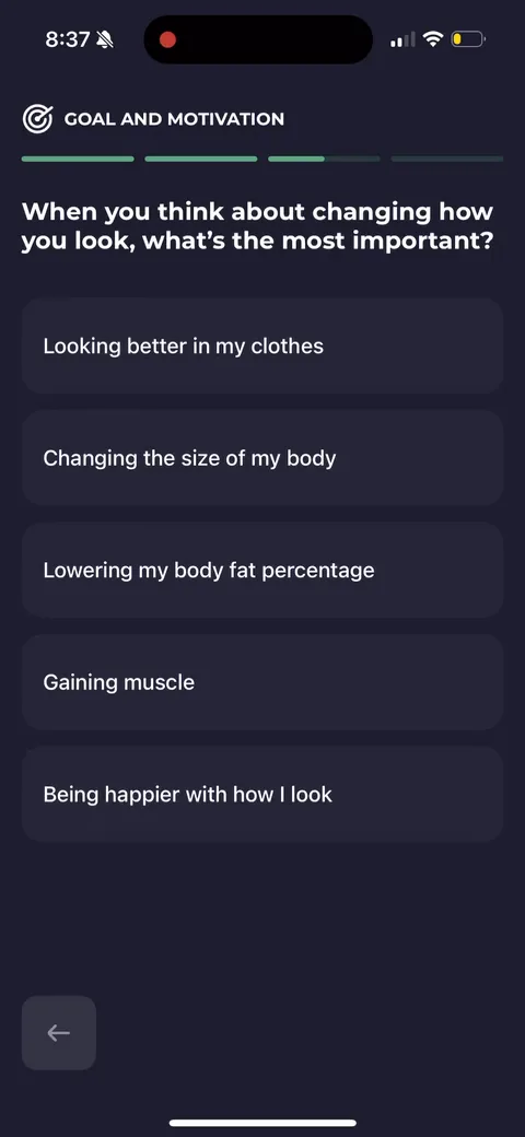 Simple Fitness onboarding screen 99