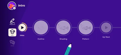 Simply Draw onboarding screen 120