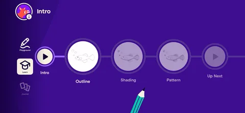 Simply Draw onboarding screen 121