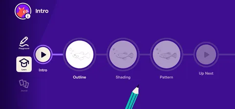 Simply Draw onboarding screen 128