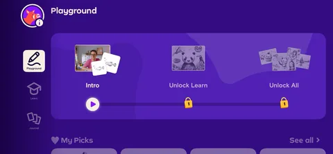 Simply Draw onboarding screen 130