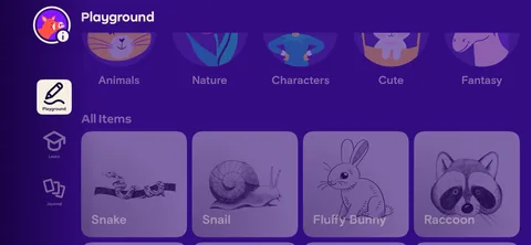 Simply Draw onboarding screen 137