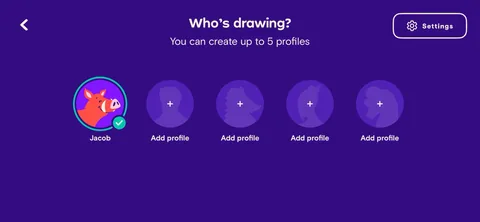 Simply Draw onboarding screen 139
