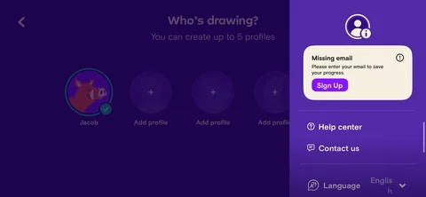 Simply Draw onboarding screen 140
