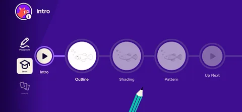 Simply Draw onboarding screen 143