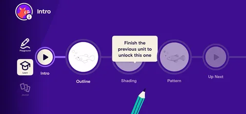 Simply Draw onboarding screen 144