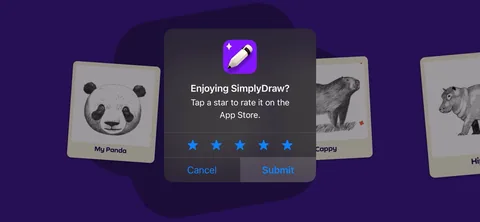Simply Draw onboarding screen 182