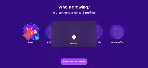 Simply Draw onboarding screen 59