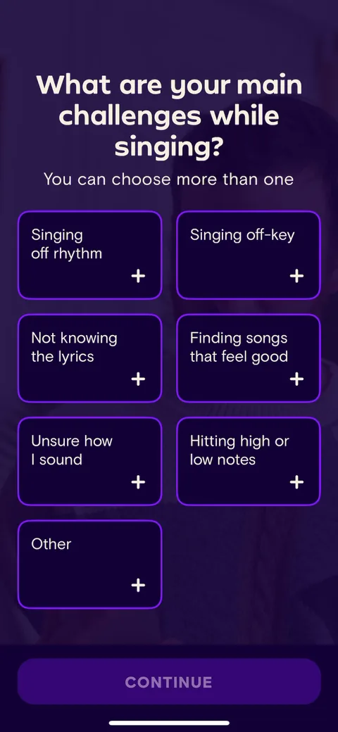Simply Sing onboarding screen 9
