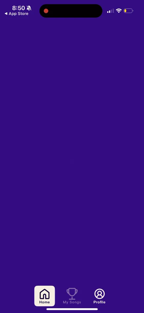 Simply Sing onboarding screen 134