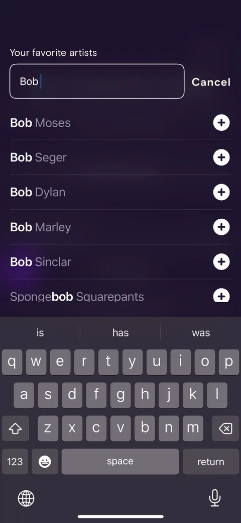 Simply Sing onboarding screen 37
