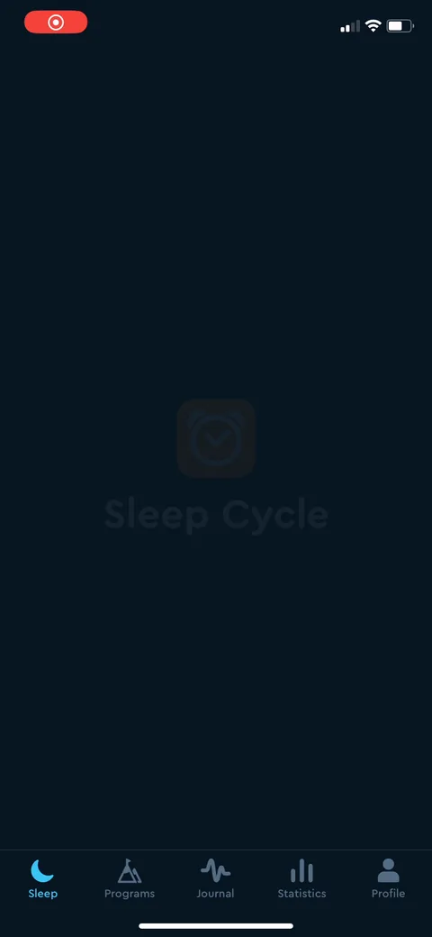 Sleepcycle onboarding screen 4