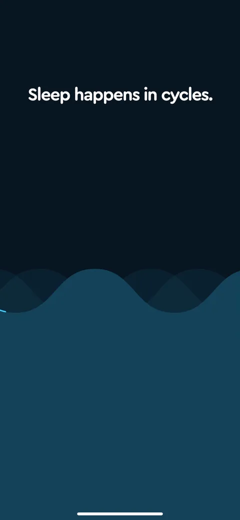 Sleepcycle onboarding screen 10