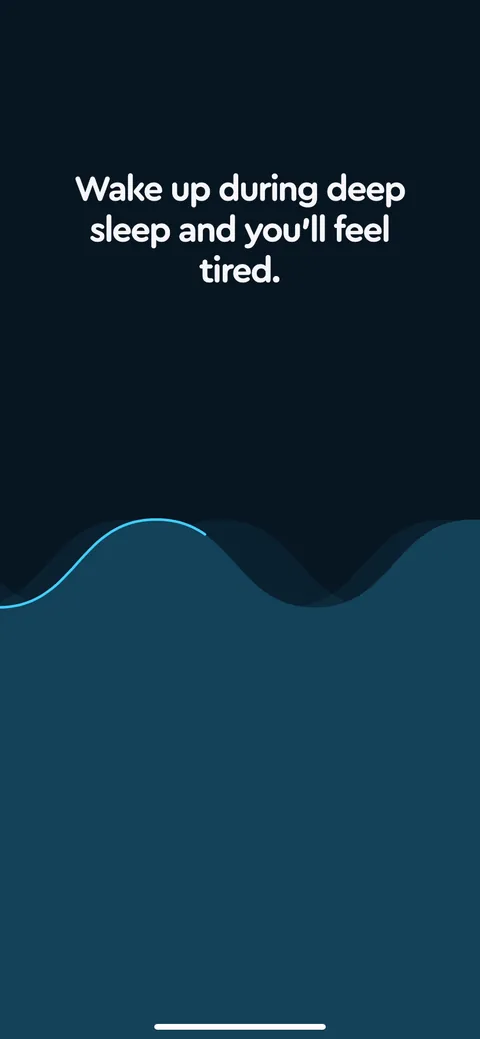 Sleepcycle onboarding screen 13