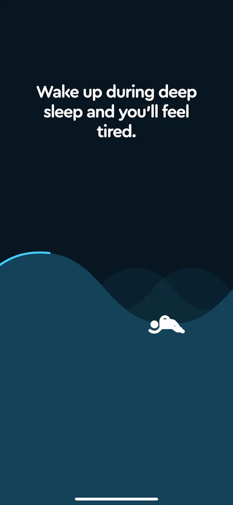 Sleepcycle onboarding screen 14