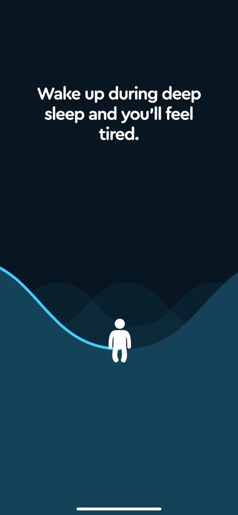 Sleepcycle onboarding screen 15