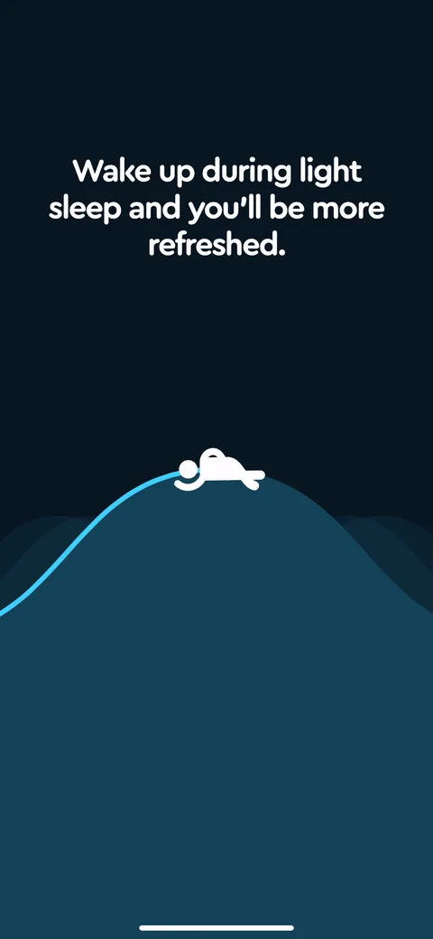 Sleepcycle onboarding screen 19