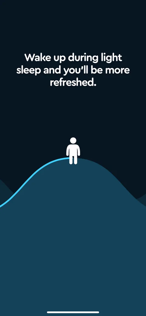 Sleepcycle onboarding screen 20