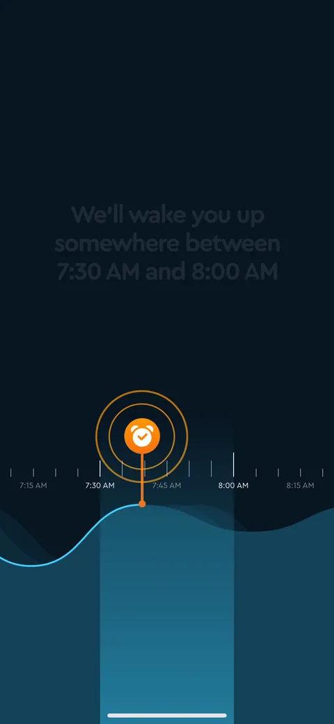 Sleepcycle onboarding screen 35