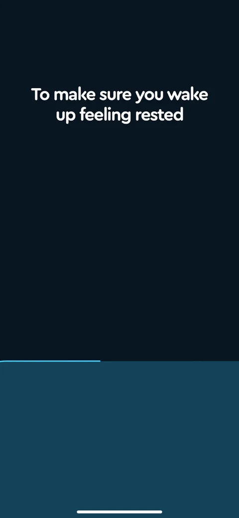 Sleepcycle onboarding screen 37