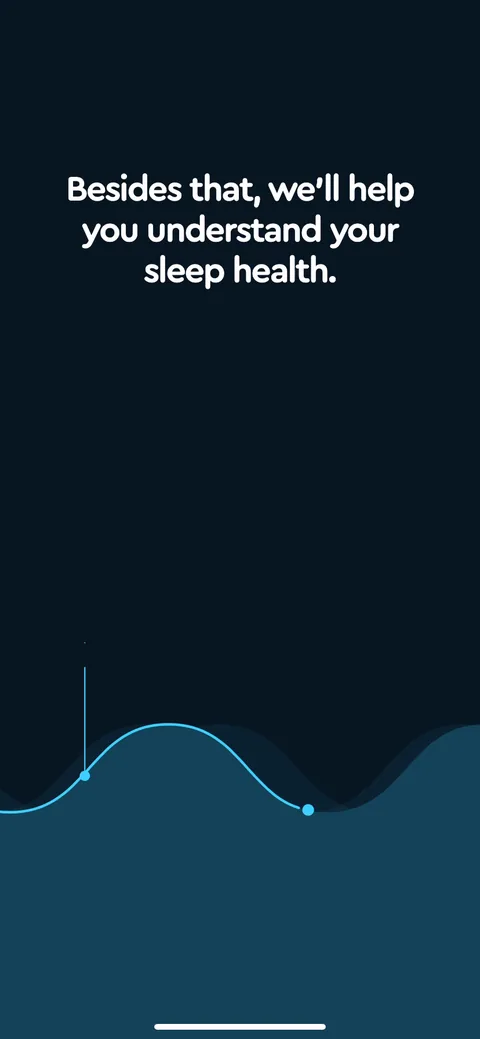 Sleepcycle onboarding screen 42