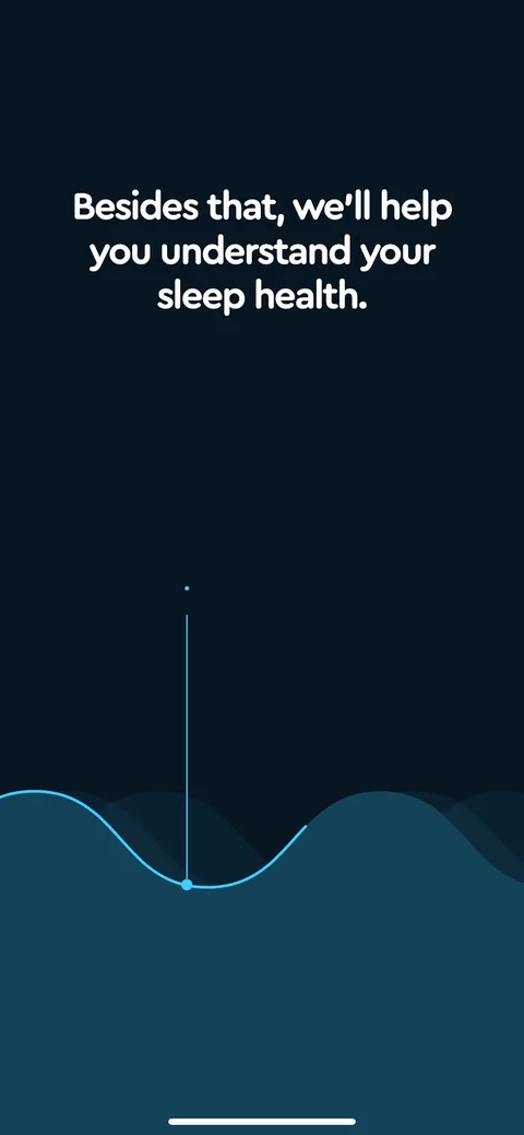 Sleepcycle onboarding screen 43