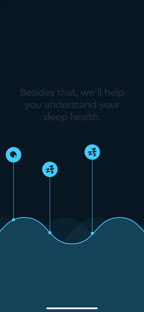 Sleepcycle onboarding screen 45
