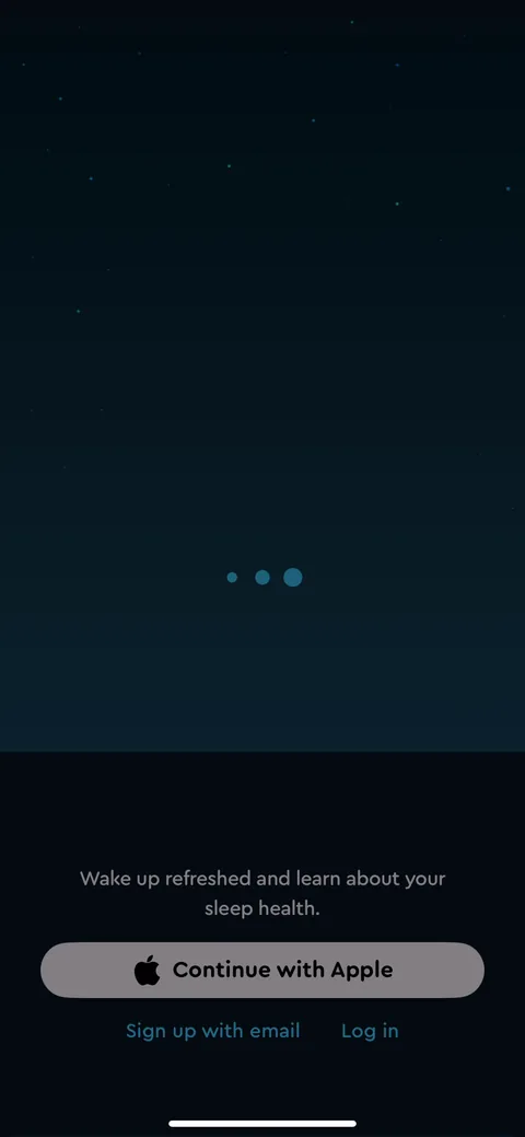 Sleepcycle onboarding screen 68