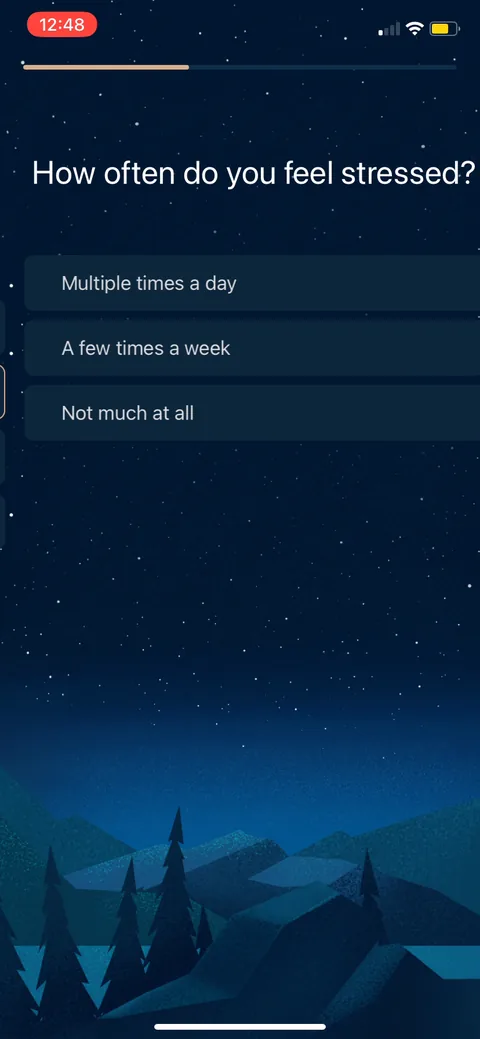 Slumber onboarding screen 12