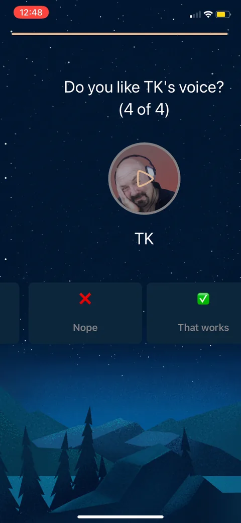 Slumber onboarding screen 21