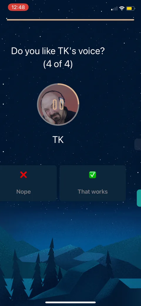 Slumber onboarding screen 23