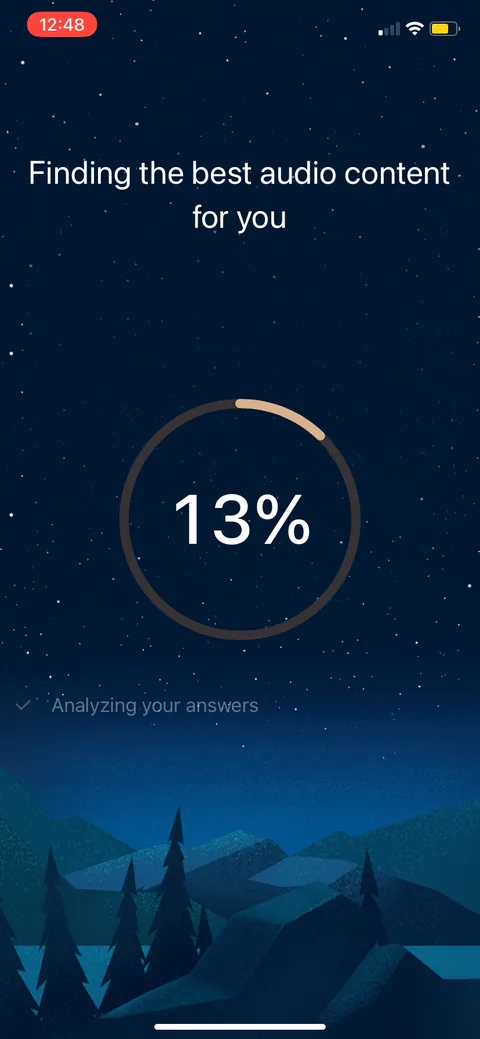 Slumber onboarding screen 27