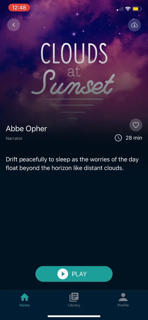 Slumber onboarding screen 35