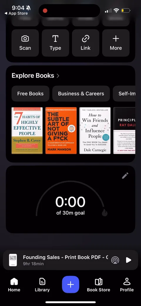 Speechify onboarding screen 165
