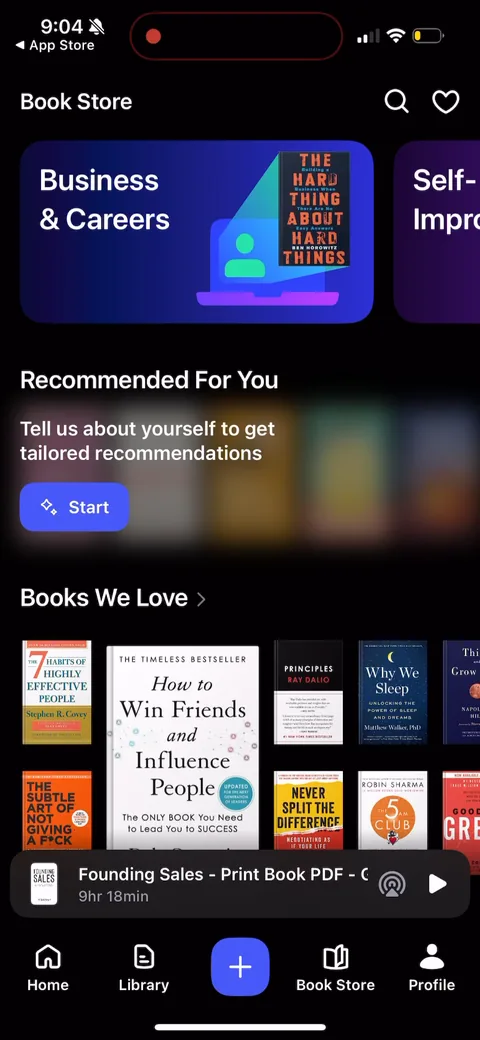 Speechify onboarding screen 175